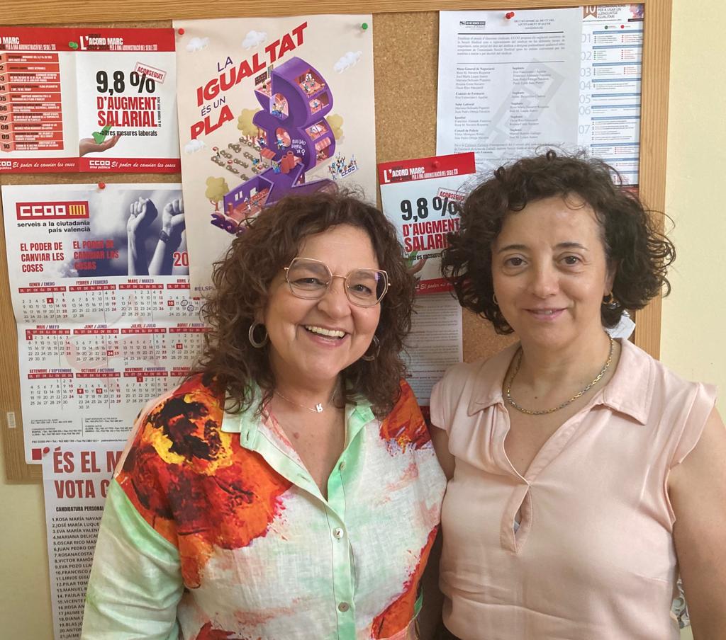 Rosana Costa y Rosa Navarro