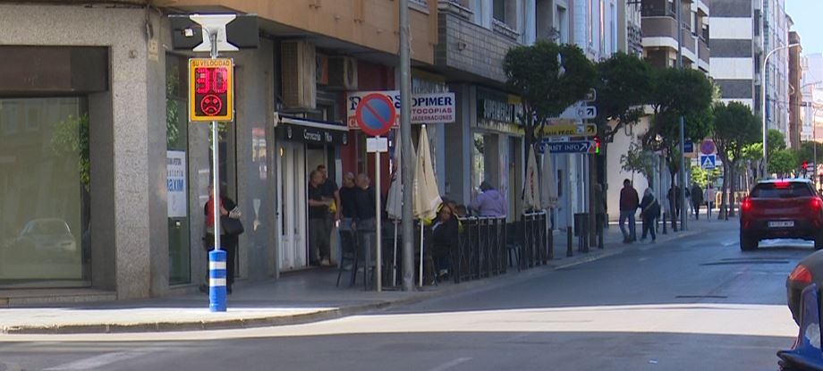 Radar pedagógico situado en la calle Magistrat Català de Gandia.