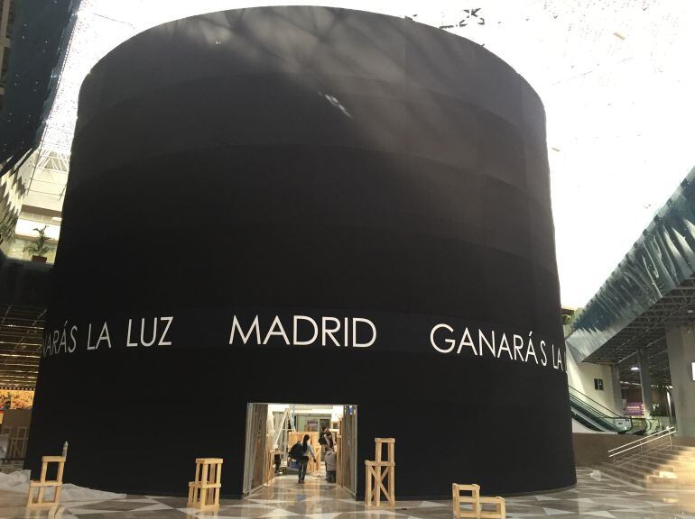 El pabellón de Madrid, en la Feria del Libro de Guadalajara