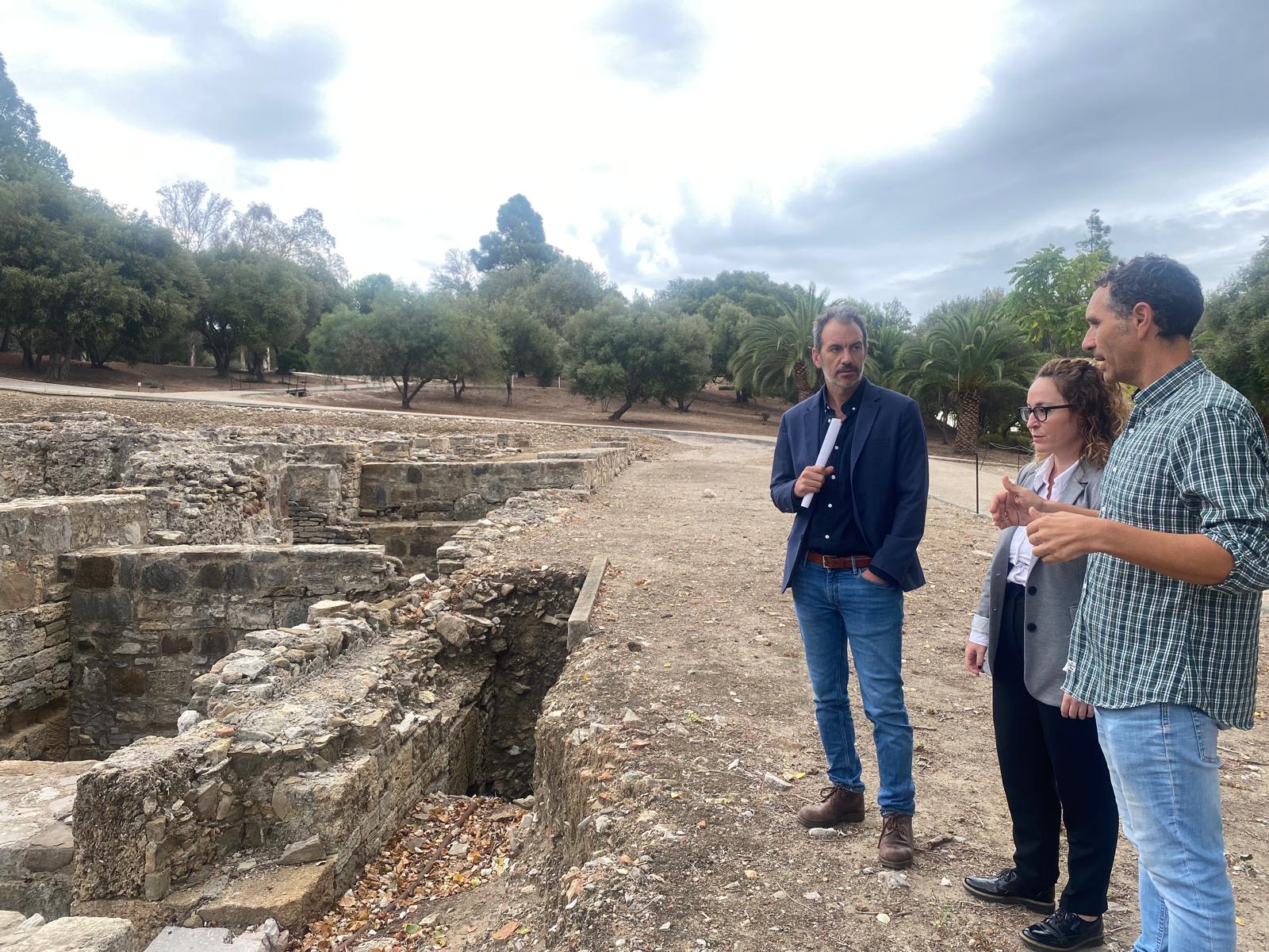 Visita a las instalaciones de Carteia