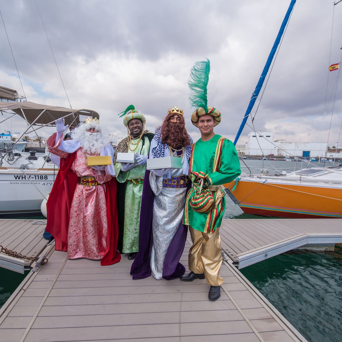 Los Reyes Magos llegarán por mar a Marina Lanzarote