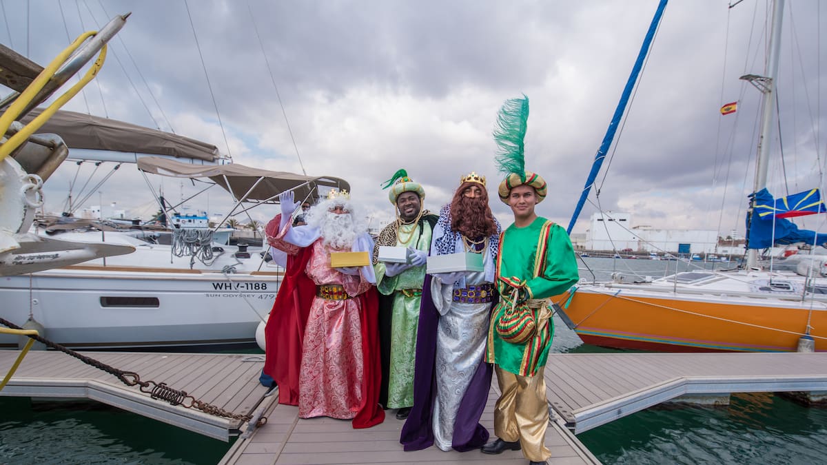 Los Reyes Magos llegarán por mar a Marina Lanzarote