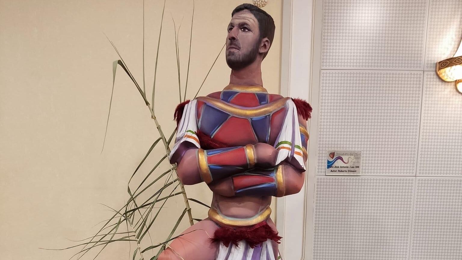 El ninot de Iván Forte, indultado por votación popularf