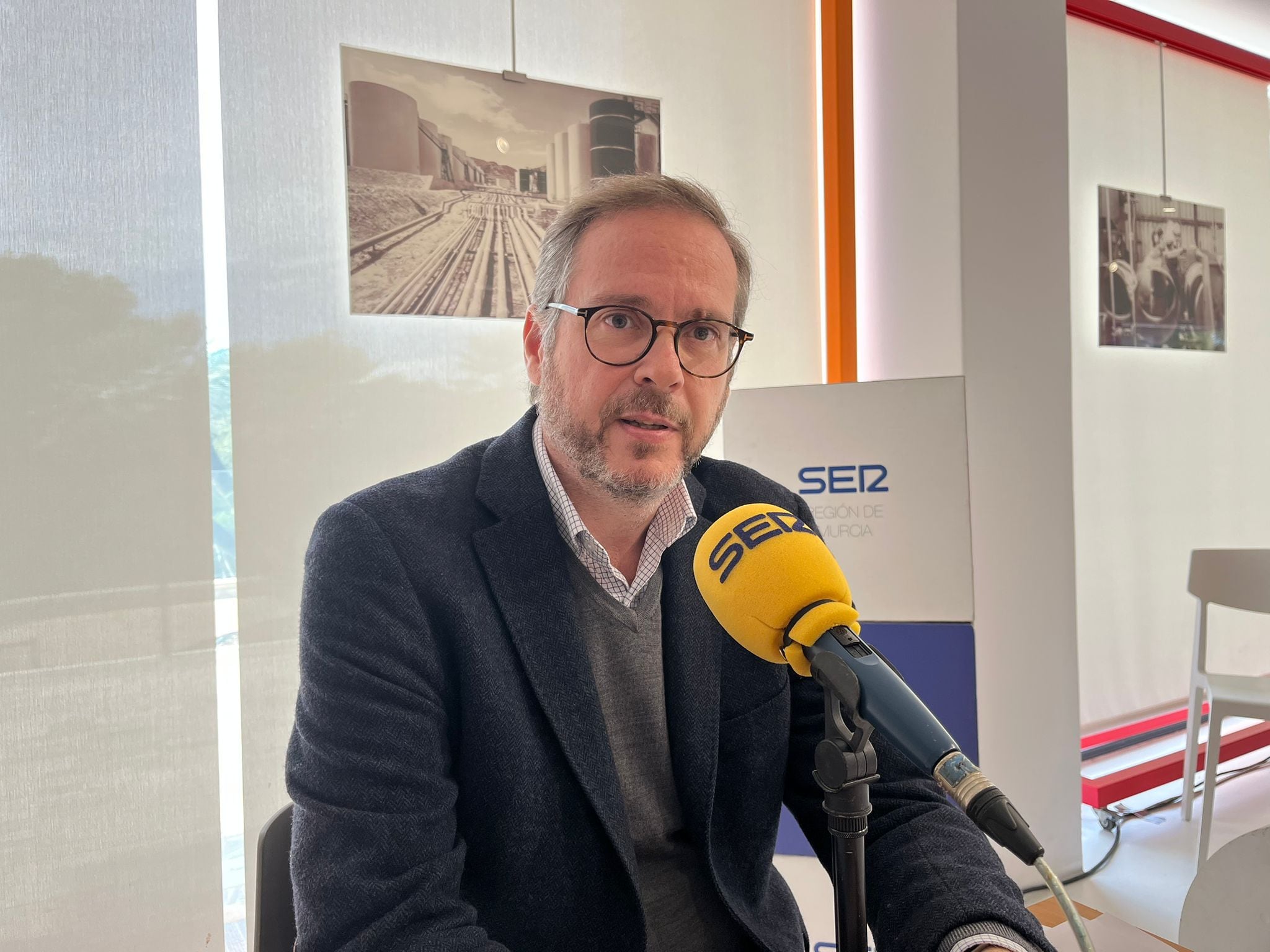 Rafael Quesada, director del complejo industrial de Repsol en Cartagena