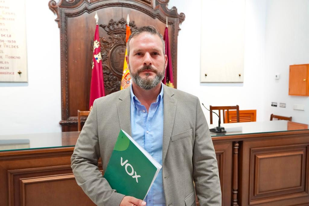 José Martínez, concejal de Vox Lorca