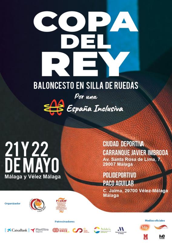 La Copa del Rey de baloncesto en silla de ruedas se celebrará en Málaga y Vélez
