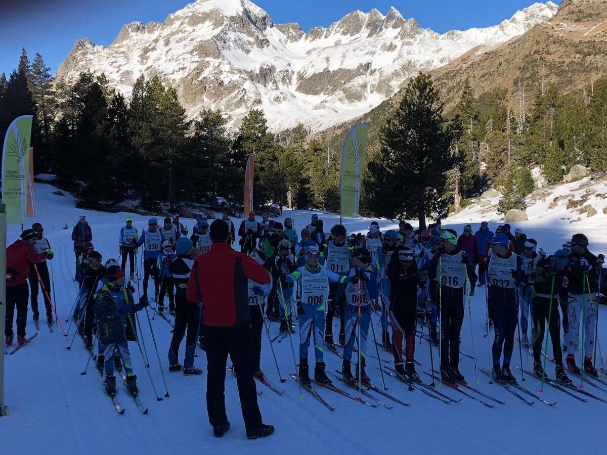 Les Sies Hores Fondián reunieron a 140 participantes que esquiaron 2600kms