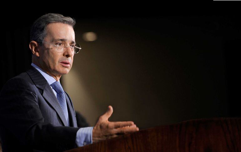 Álvaro Uribe, ex presidente de Colombia