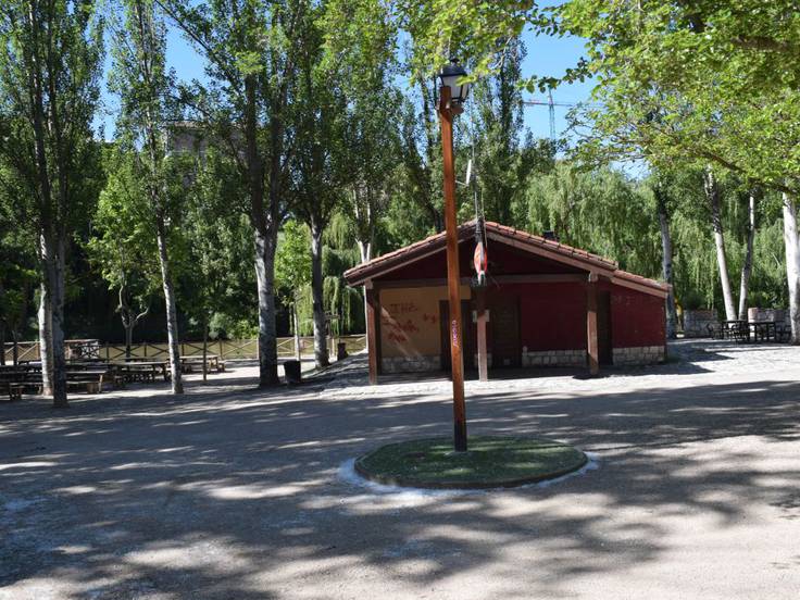 El kiosko está ubicado en este parque municipal