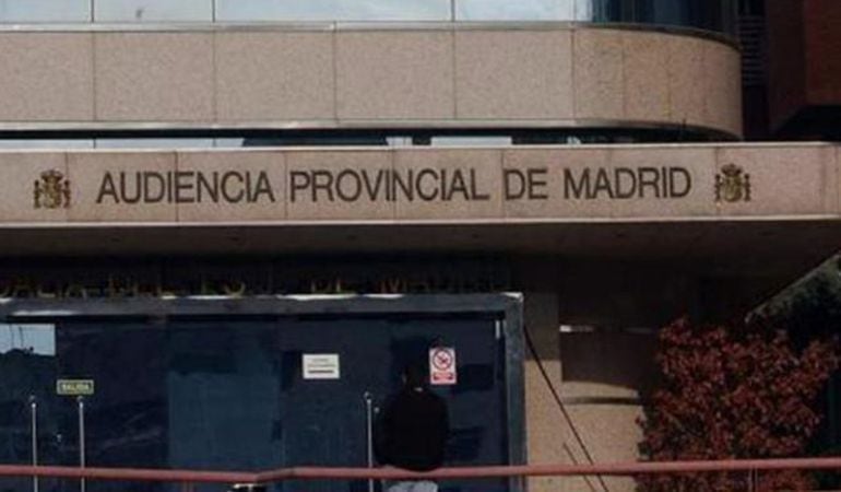 Fachada de la Audiencia Provincial de Madrid