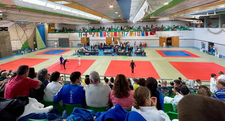 Más de mil judokas infantiles y cadetes compitieron en Barbastro
