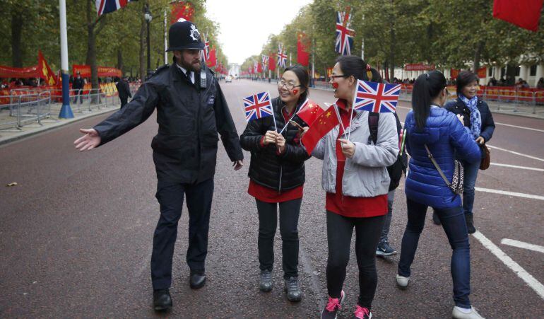 Un agente de la policía de Londres.