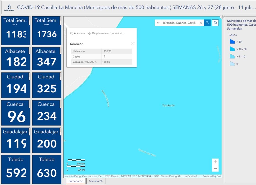  Datos por municipios