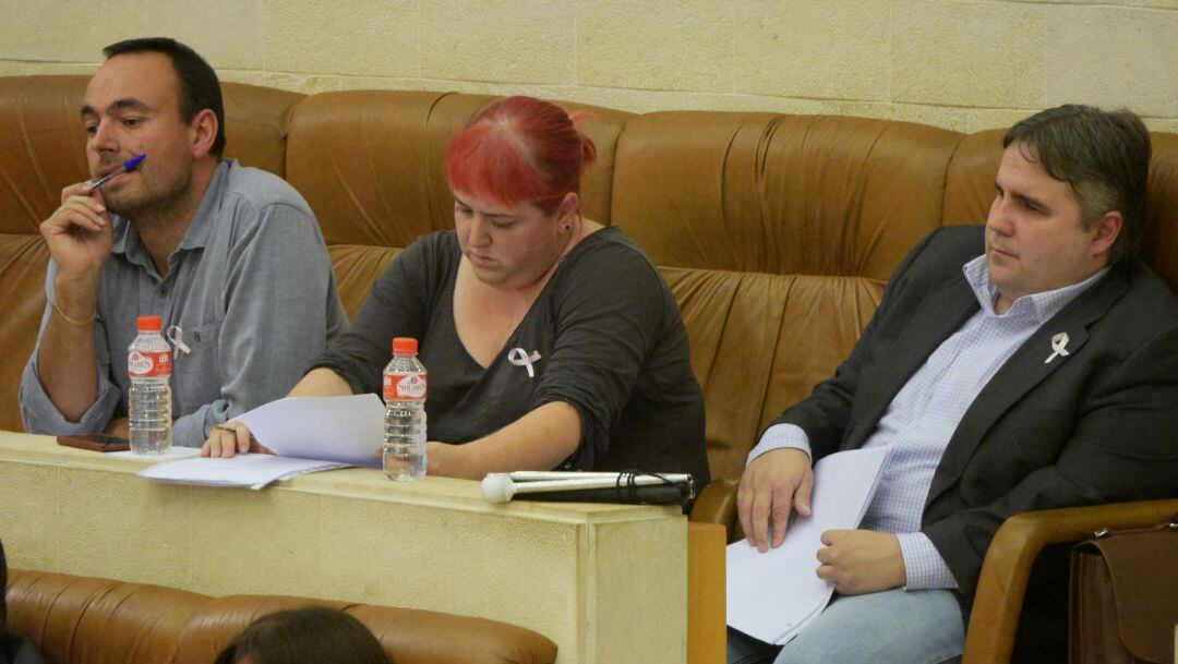 Verónica Ordóñez, junto a José Ramón Blanco.