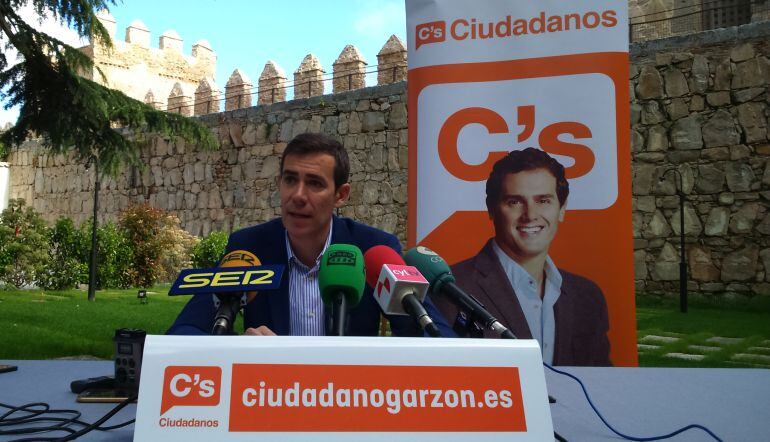 Diego Garzón, candidato de Ciudadanos por Ávila