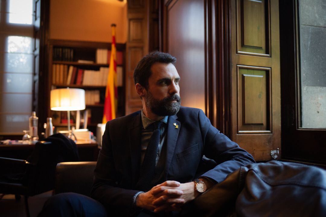 El president del Parlament, Roger Torrent.