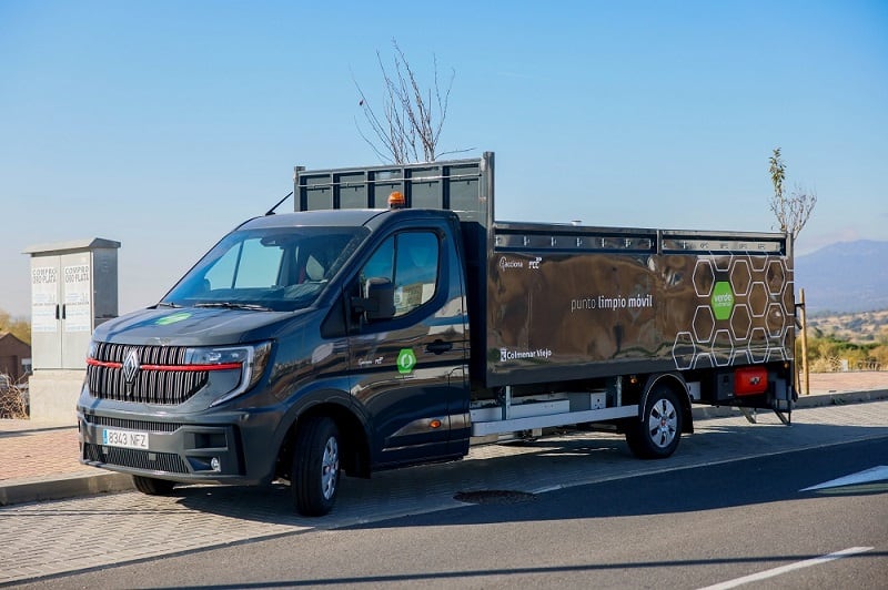 Nuevo punto limpio móvil de Colmenar Viejo