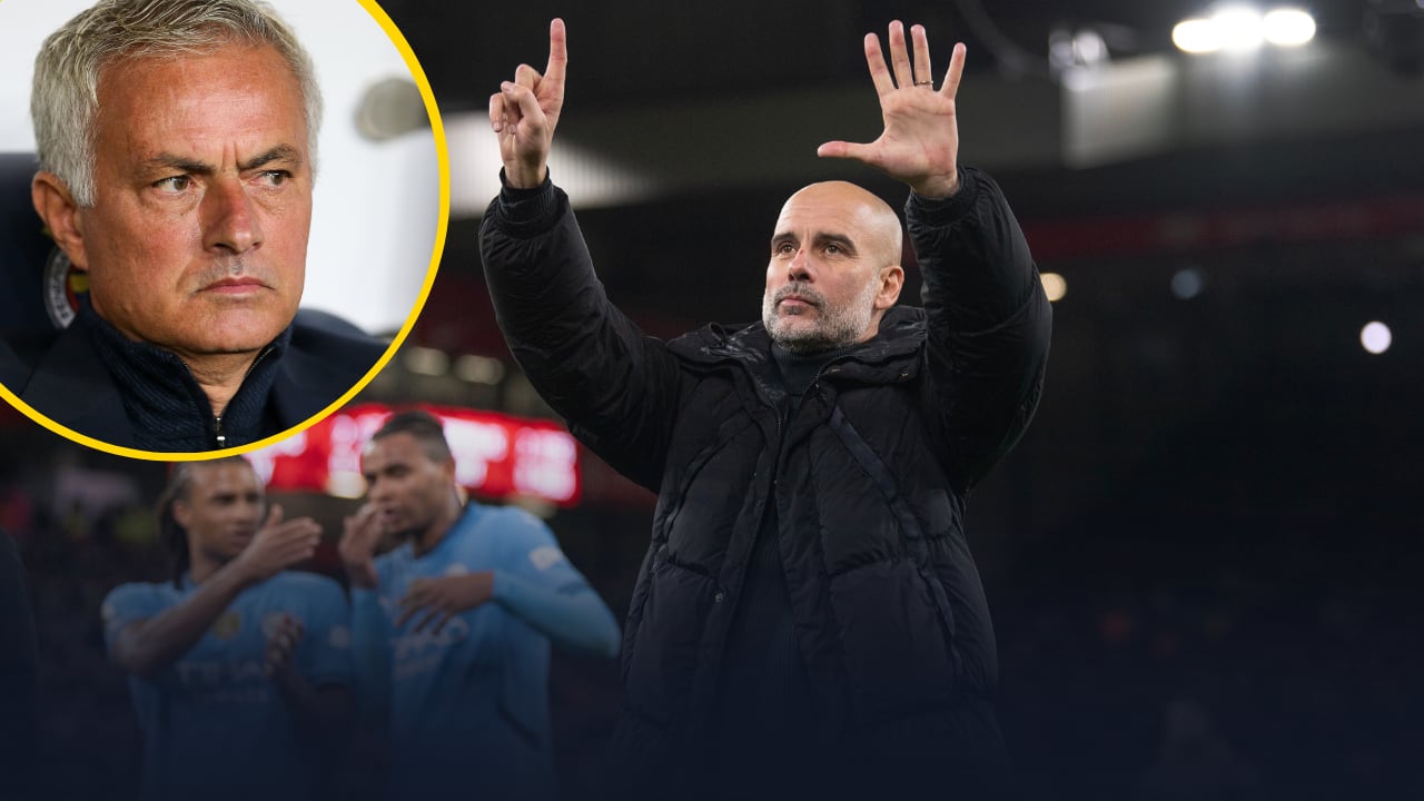 Pep Guardiola marca distancias con José Mourinho pese a las comparativas