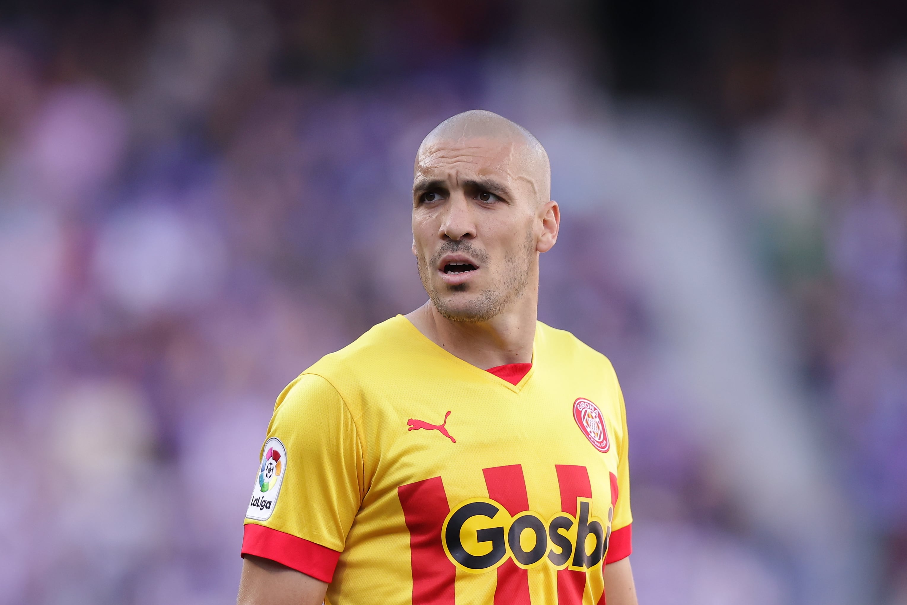 Oriol Romeu, durante un partido de Liga entre el Real Valladolid y el Girona. (Photo by Gonzalo Arroyo Moreno/Getty Images)