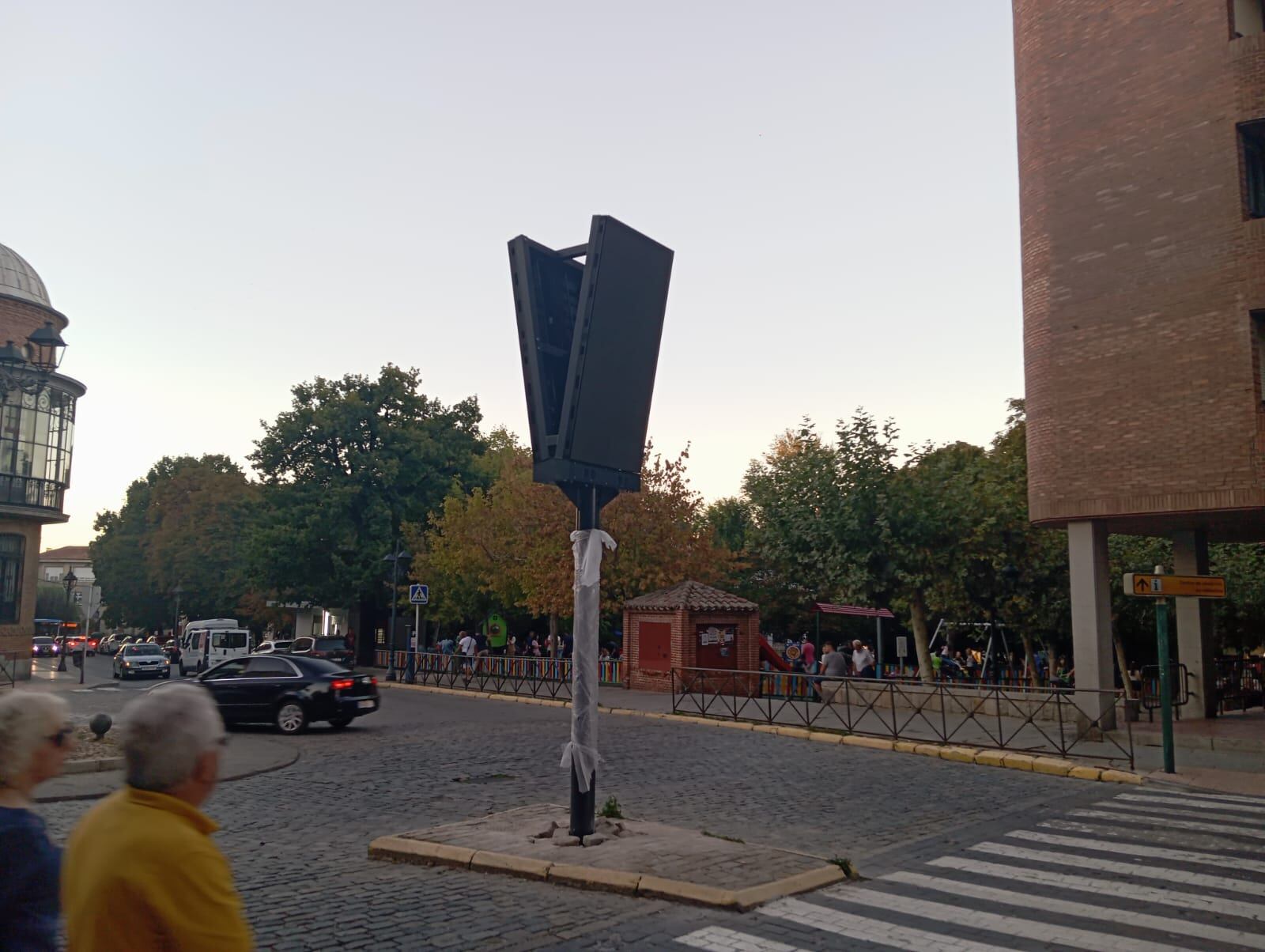 Nueva pantalla en la calle Arévalo