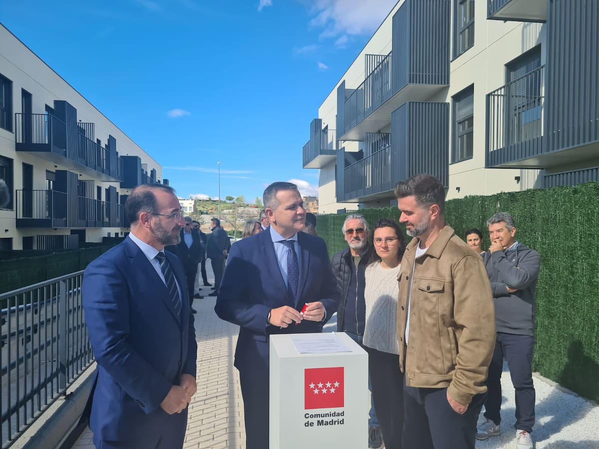 Comienza la entrega de llaves de 81 pisos del Plan VIVE en Colmenar Viejo