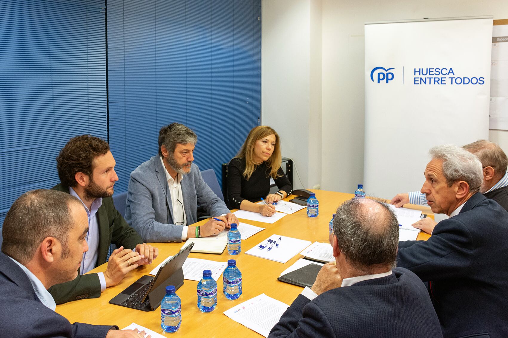Reunión de los populares sobre las reivindicaciones ferroviarias