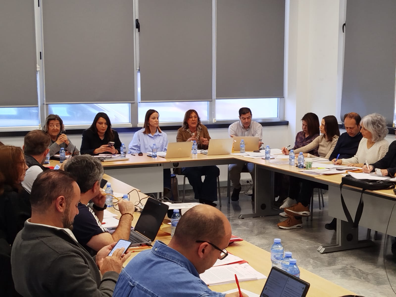 Reunión de la Mesa Sectorial de Sanidad hoy en la sede del Servicio Murciano de Salud