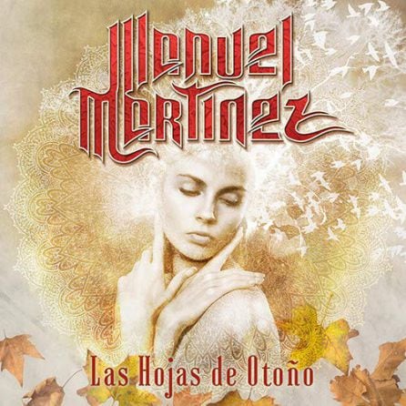 Portada del disco Las hojas de otoño de Manuel Martínez