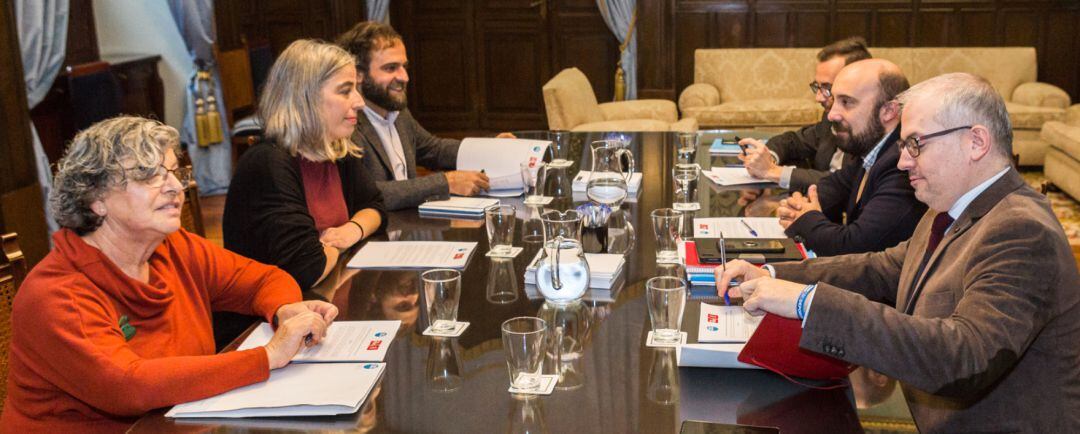 Comisión de seguimiento en el Concello de ACoruña