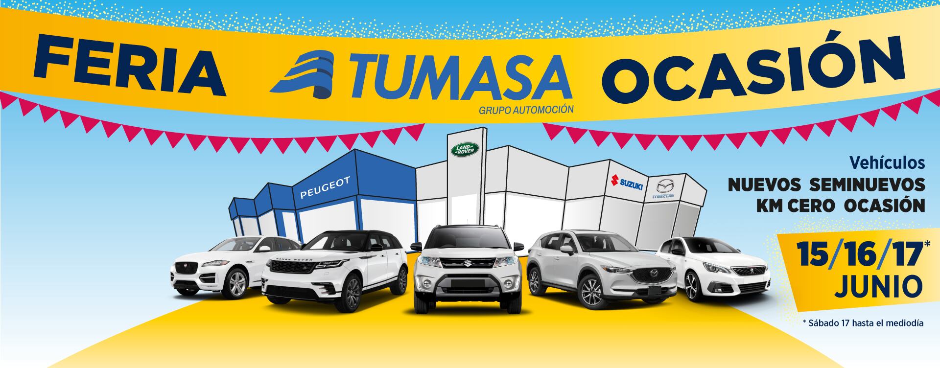 Cartel anunciador de la Feria Tumasa Ocasión