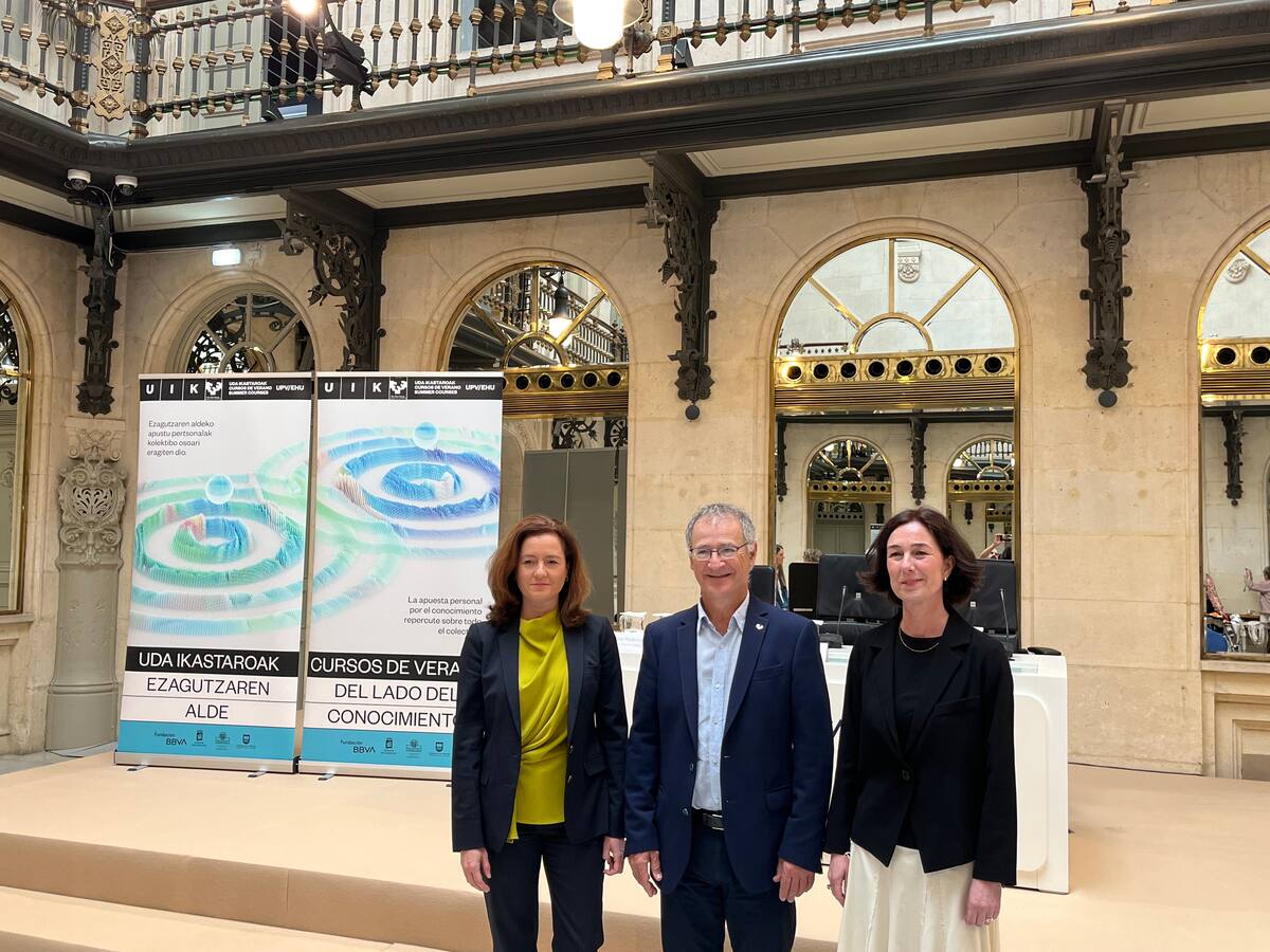 Los Cursos de Verano de la UPV/EHU 2025 impulsan el conocimiento y la IA como eje central