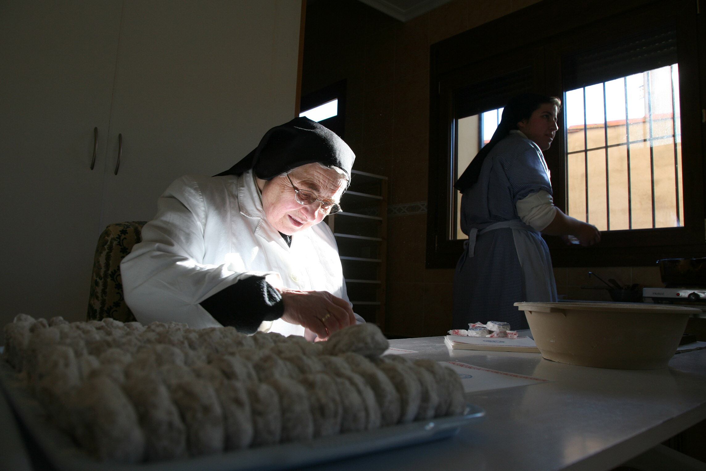 Monasterio Cisterciense de la Virgen de Alconada de Ampudia (Palencia) prepara dulces navideños