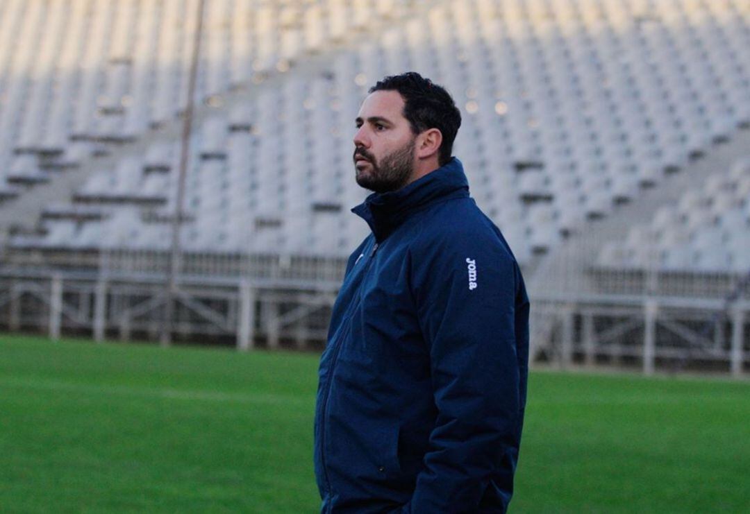 Juanjo Durán, entrenador del Jerez Industrial CF 