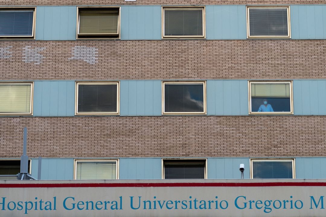 Fachada del hospital Gregorio Marañón de Madrid. 