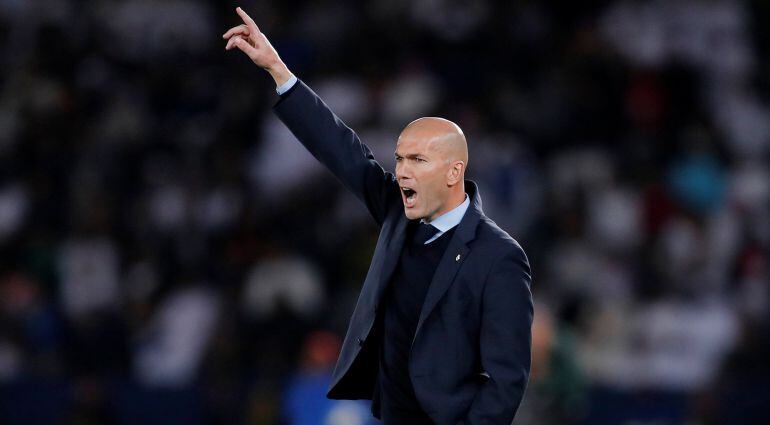 Zinedine Zidane, durante el Mundial de Clubes