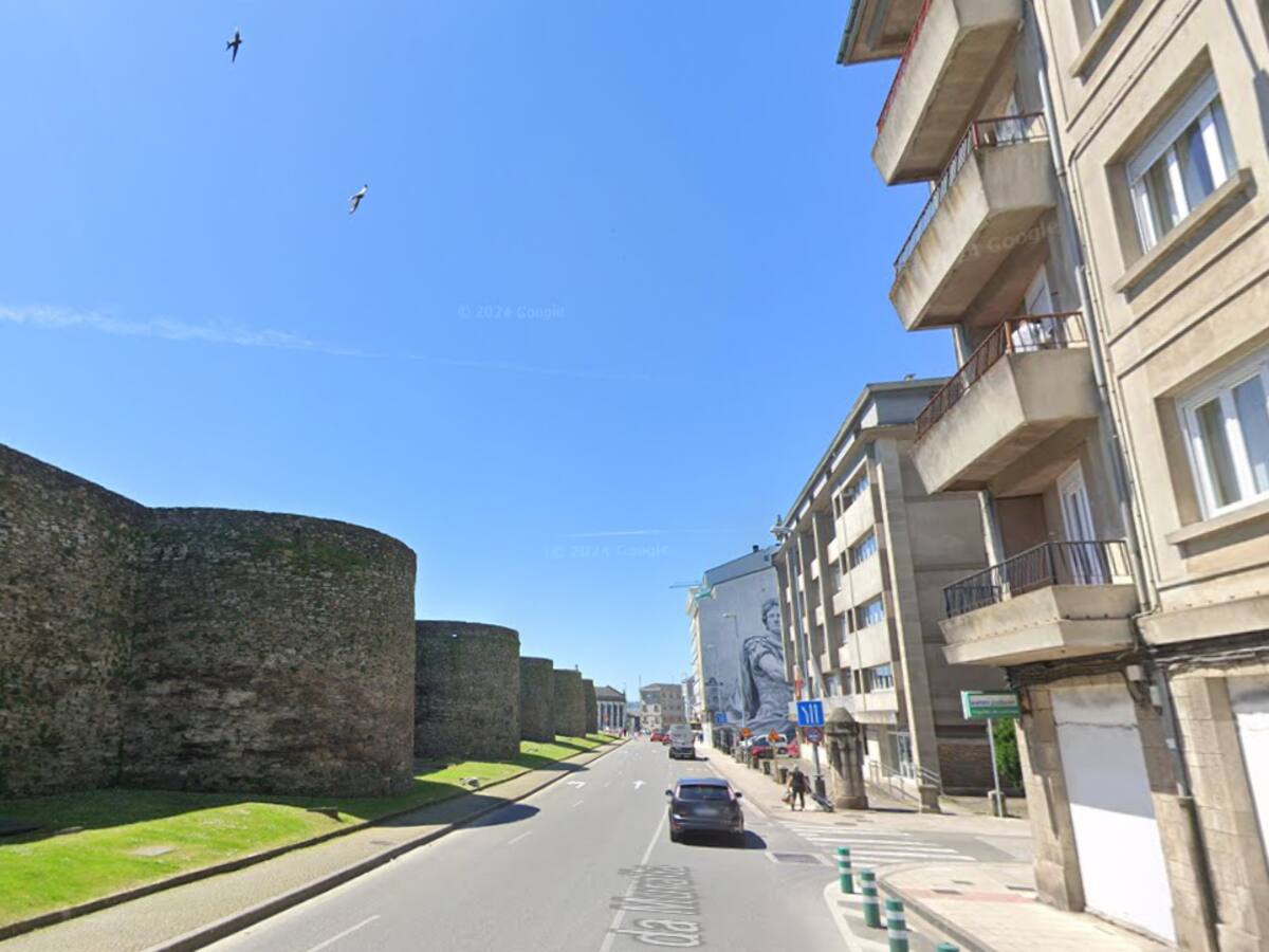 Localizan en Lugo a una mujer que llevaba varios días fallecida en su casa en la Ronda da Muralla