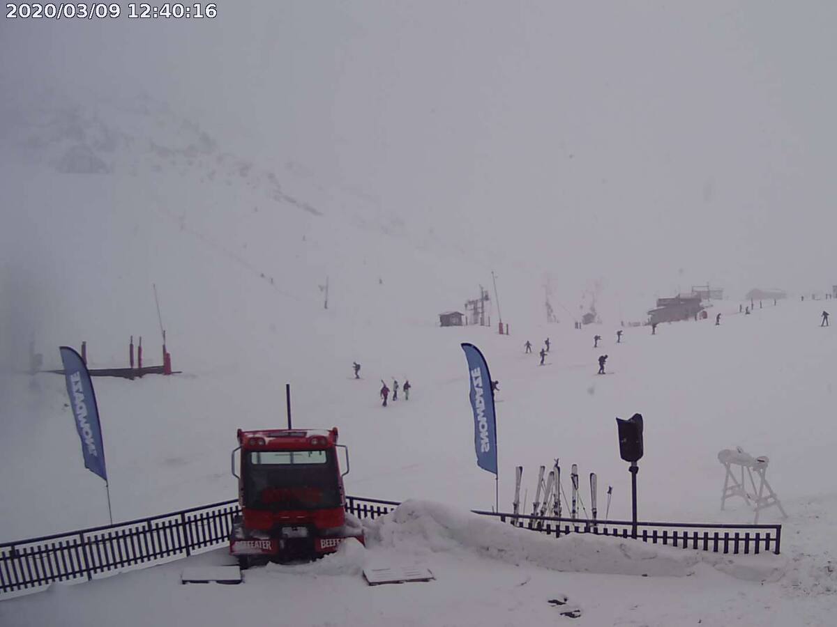 Predominio de sol hasta el jueves en las estaciones de esquí