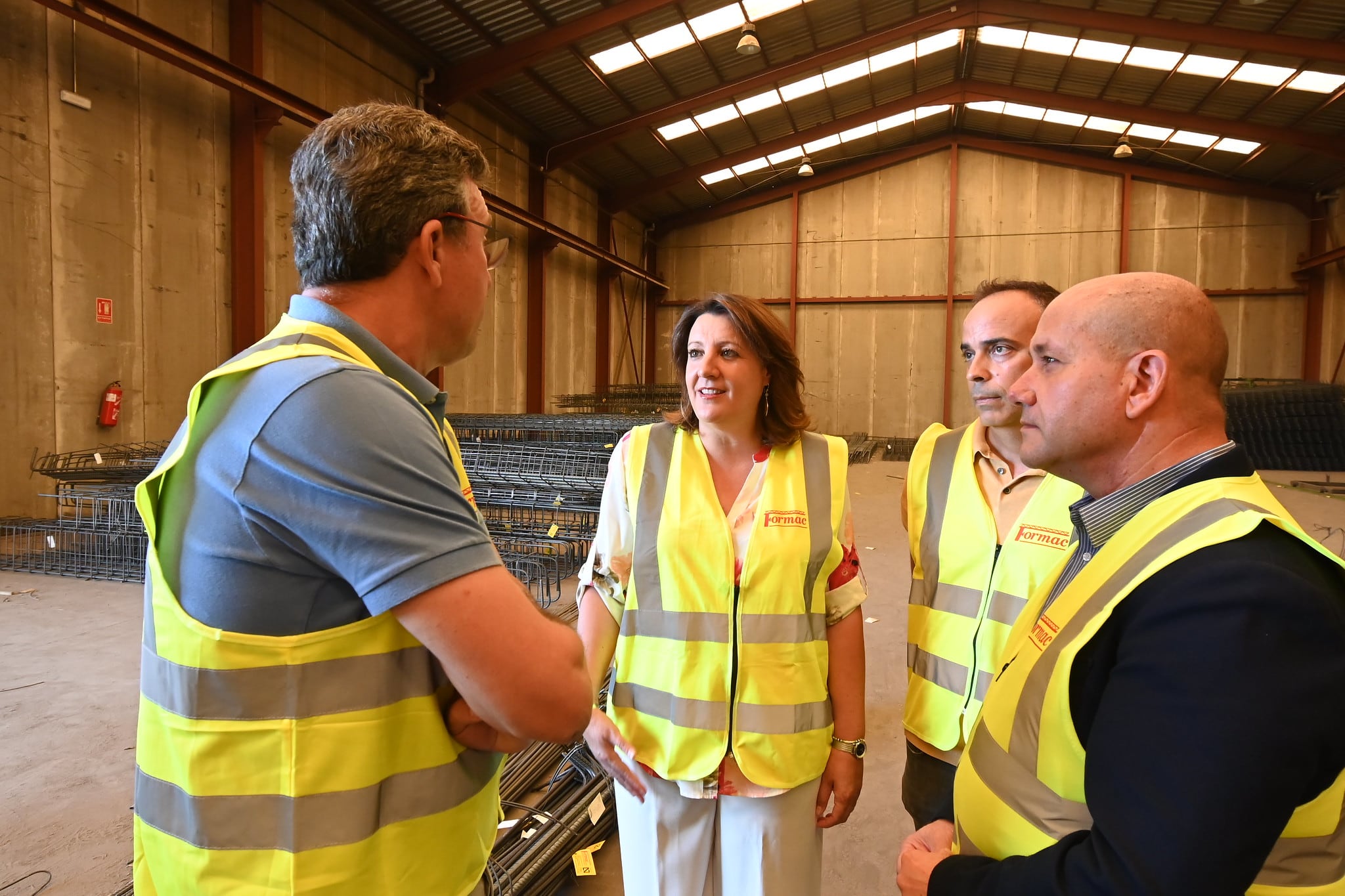 Patricia Franco visita la empresa Formac de Villarrubia de los Ojos