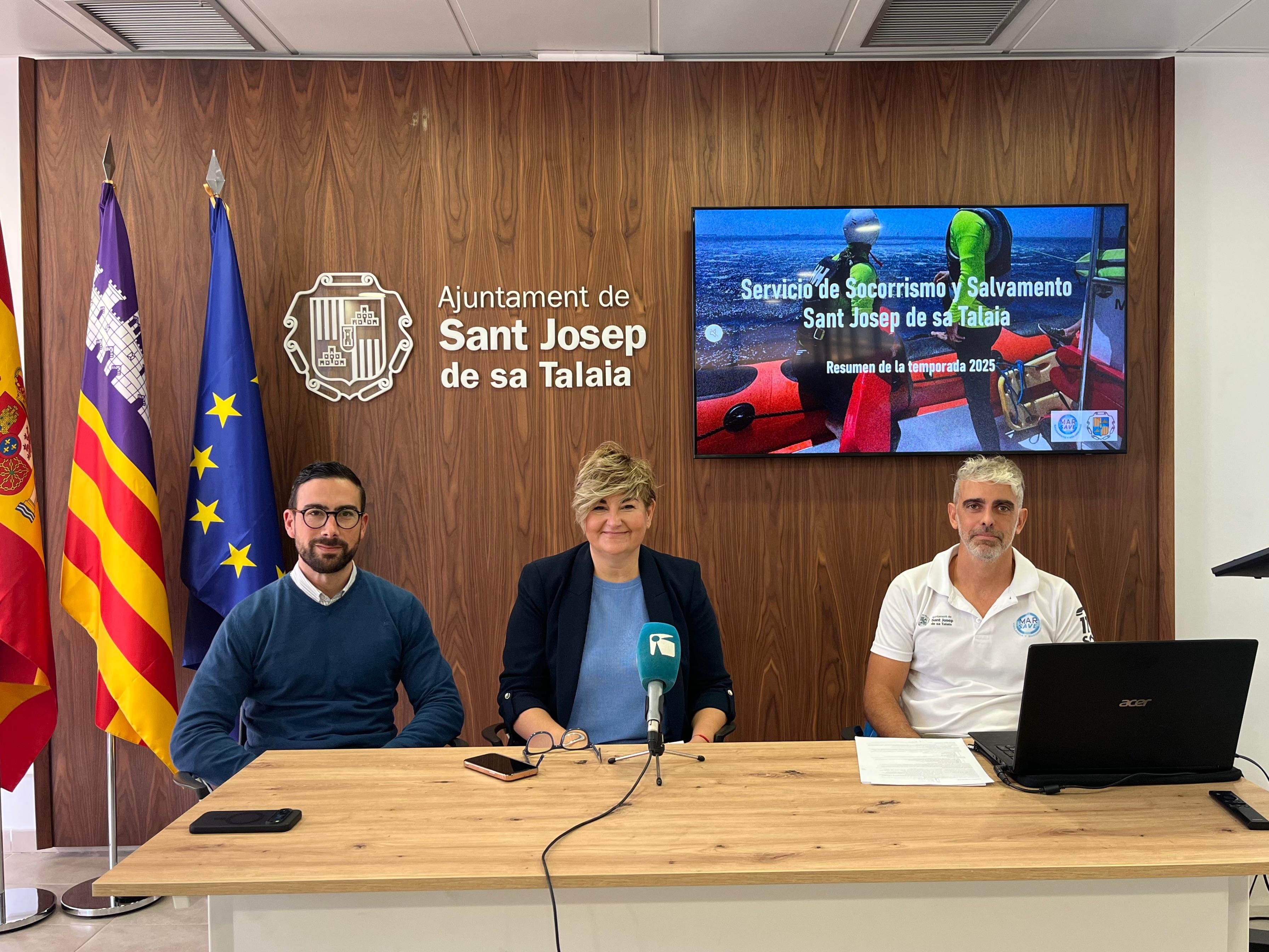 Un momento durante la presentación de los datos