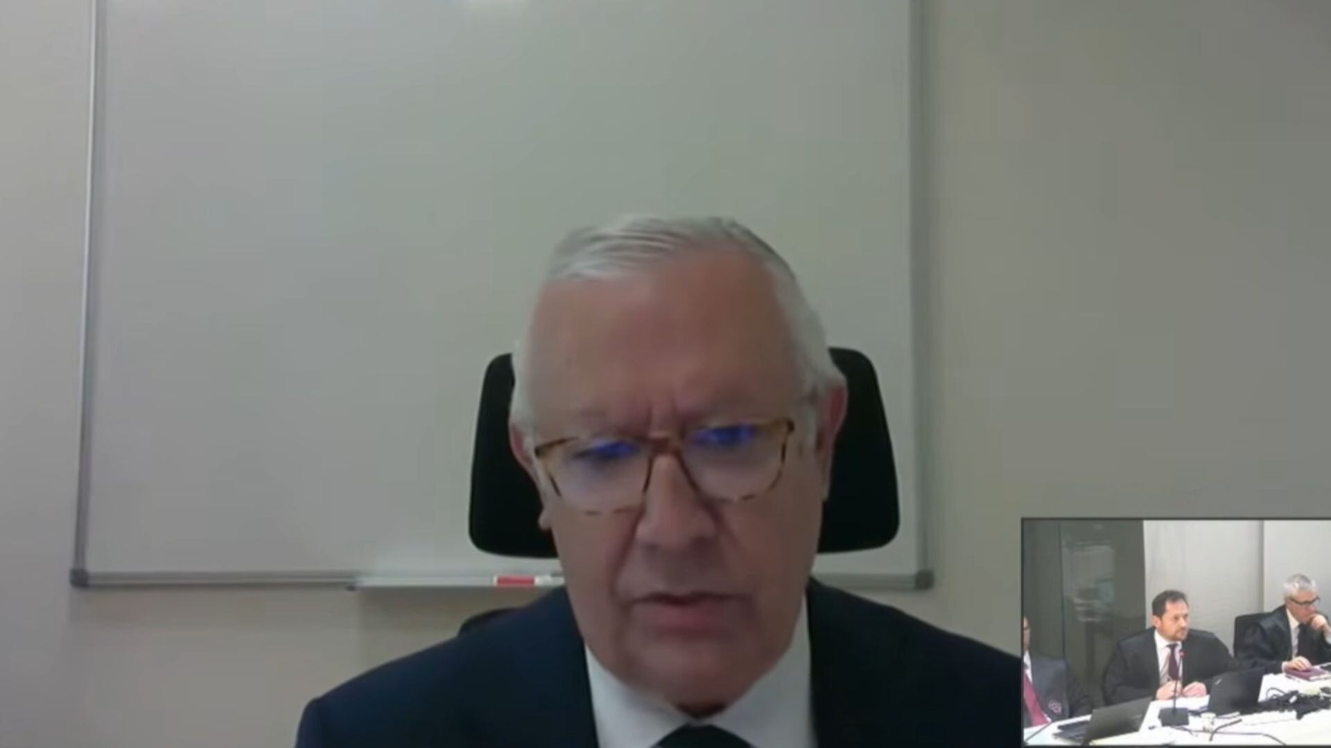 Javier Arenas comparece en el juicio por el 'Caso Kitchen'.