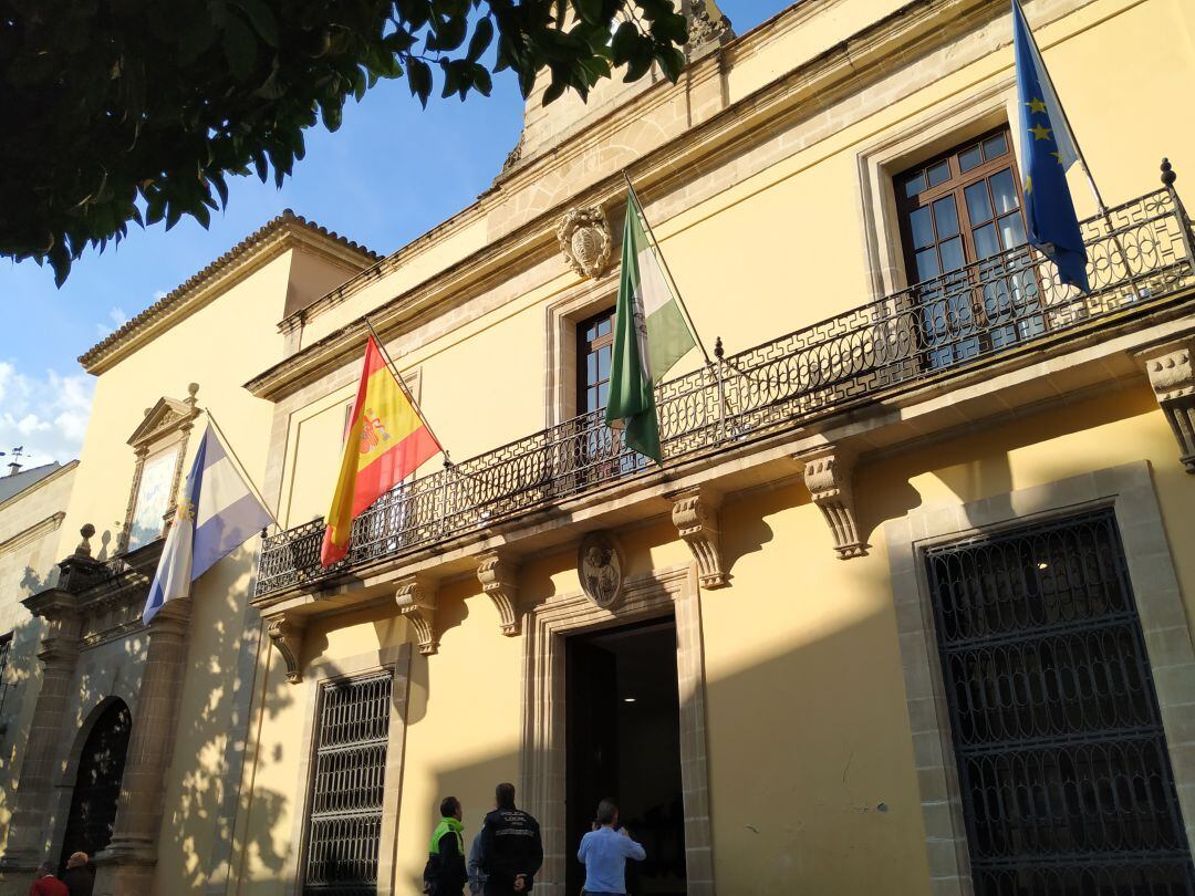 Fachada del Ayuntamiento de Jerez