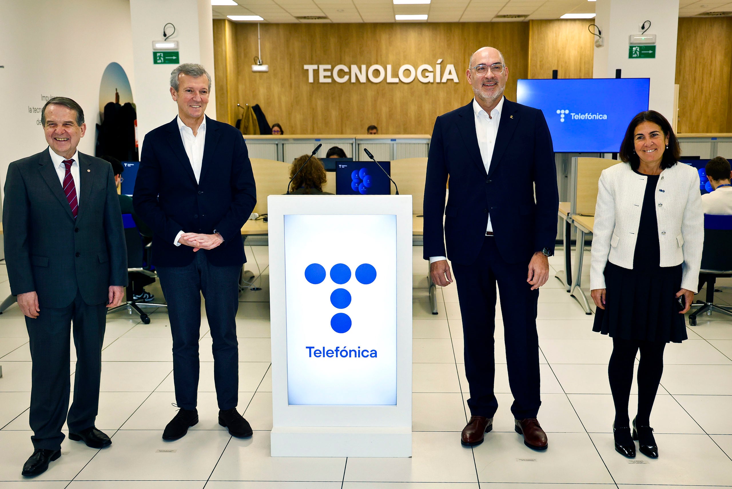 Inauguración del Centro de Talento y Tecnología de Telefónica en Vigo