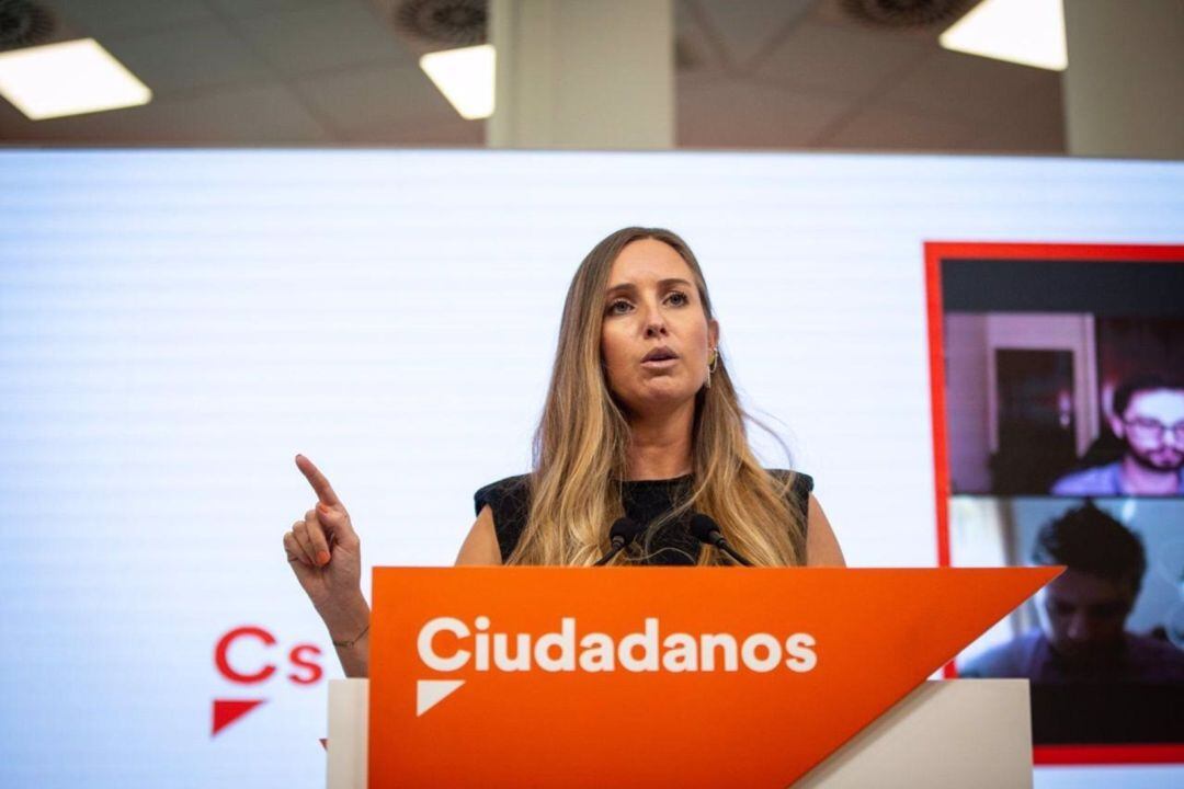 La portavoz de la Ejecutiva nacional de Ciudadanos, Melisa Rodríguez