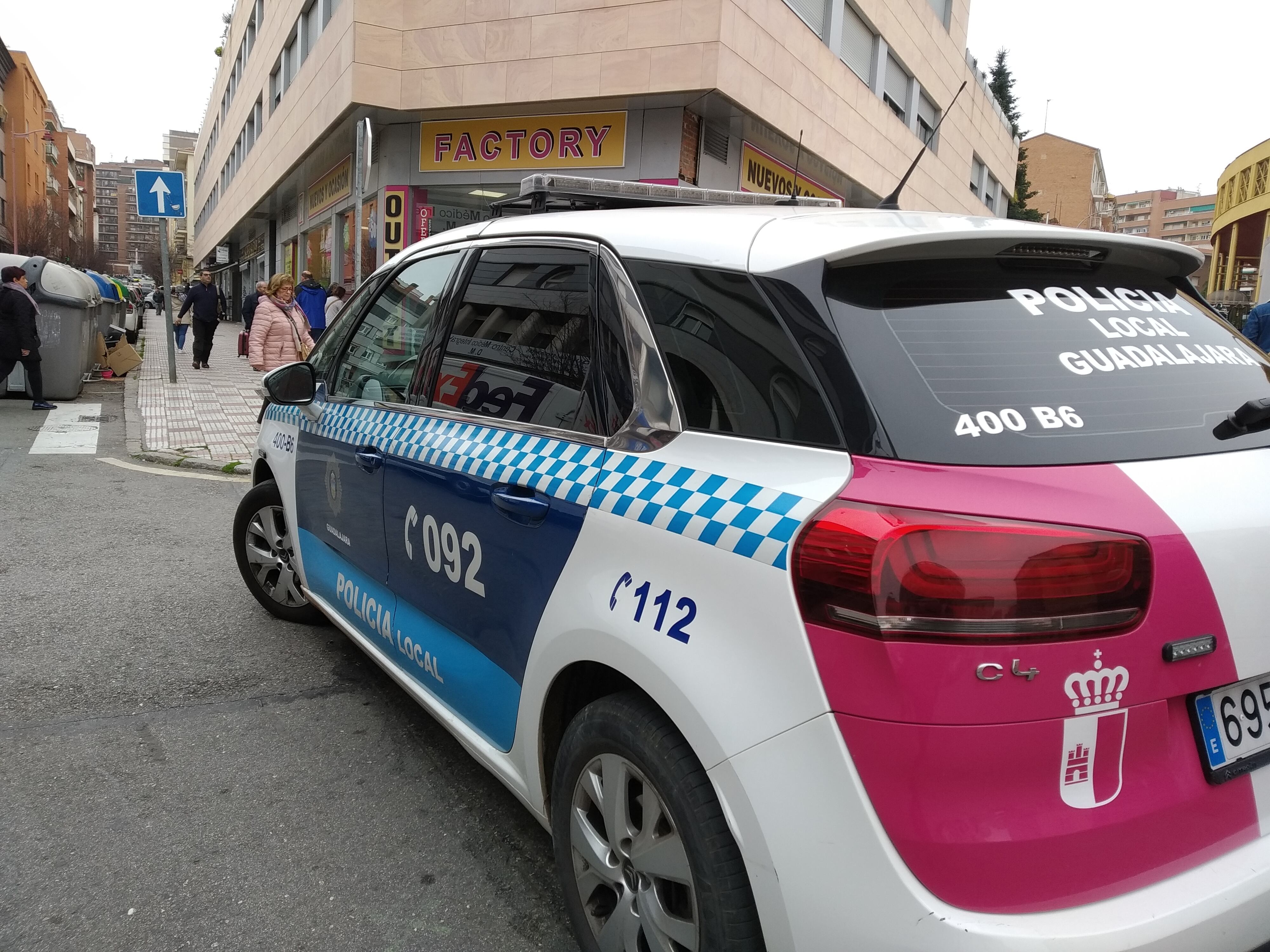 Patrulla Policía Local Guadalajara