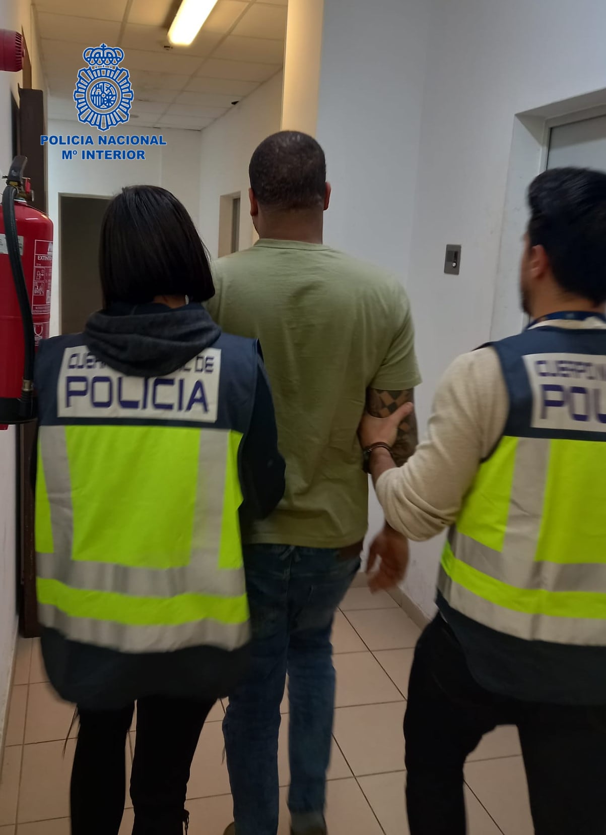 Imagen del detenido.