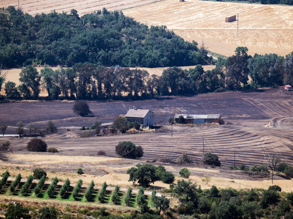 "La gent se sent menyspreada": els pagesos de la Segarra demanen als bombers ser també a la primera línia