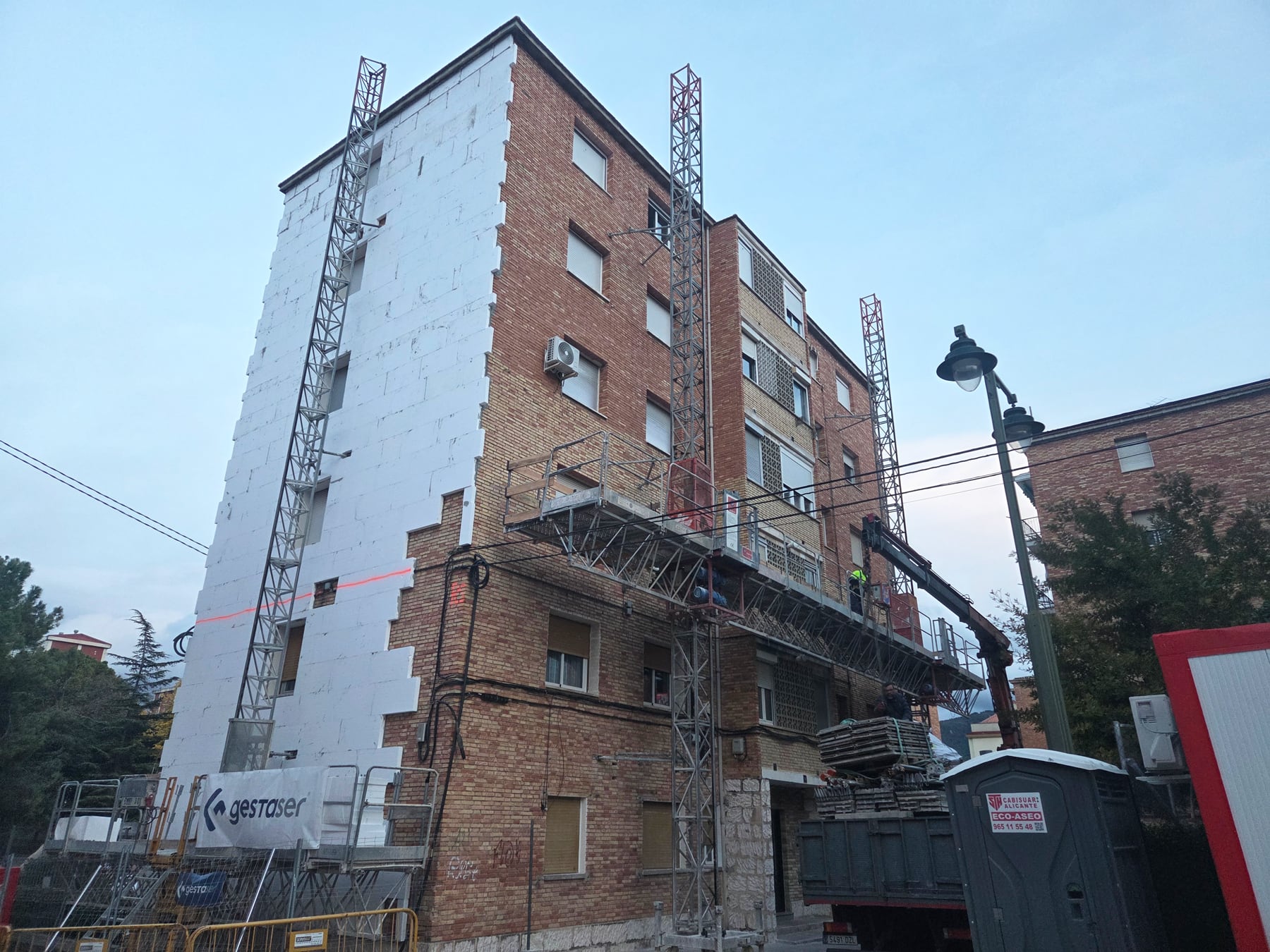 Las obras del barrio de Sagrado Corazón empiezan a tomar forma