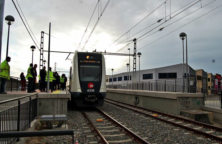 Trabajadores de FGV en Metrovalencia