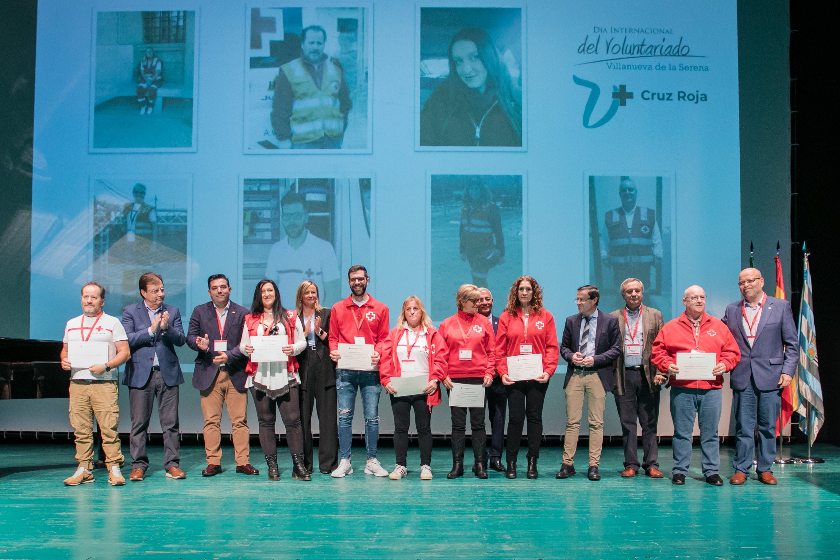 Entrega de distinciones Cruz Roja Extremadura