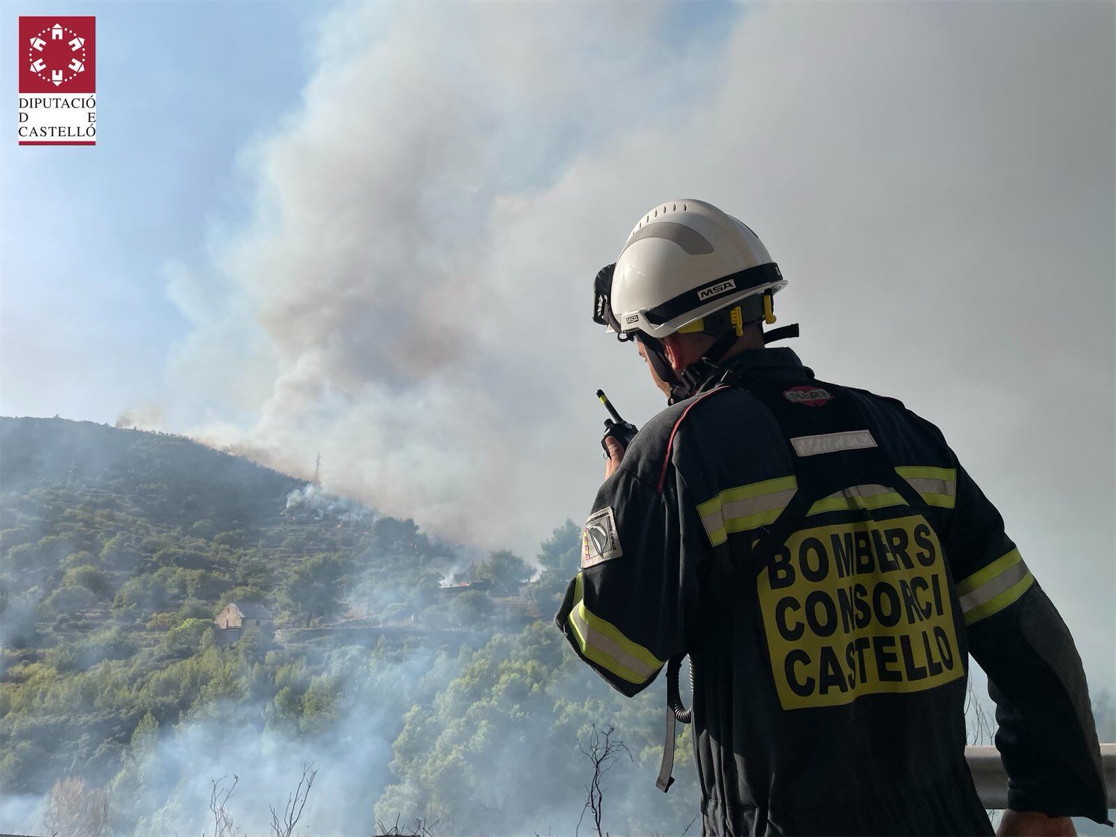 Bombero del Consorcio Provincial de Castellón
